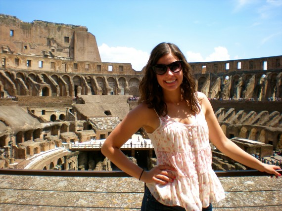 Nicole at Colosseum