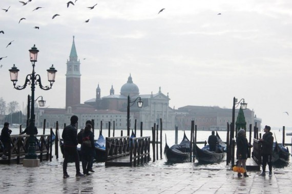 Overlooking the smaller islands around Venice