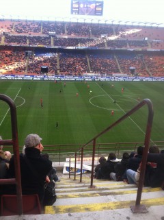Inter Milan soccer match!