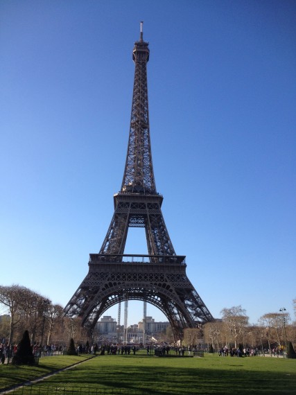 Eiffel Tower during the day