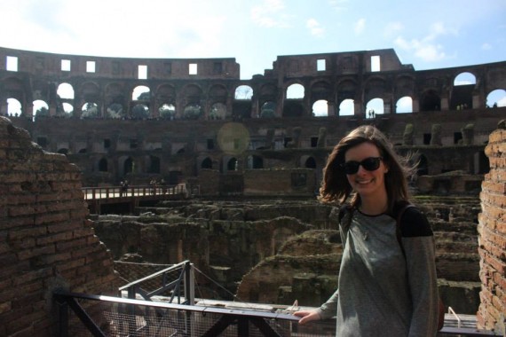 At the Colosseum 