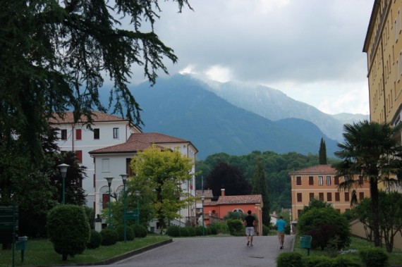CIMBA Campus view of mountains